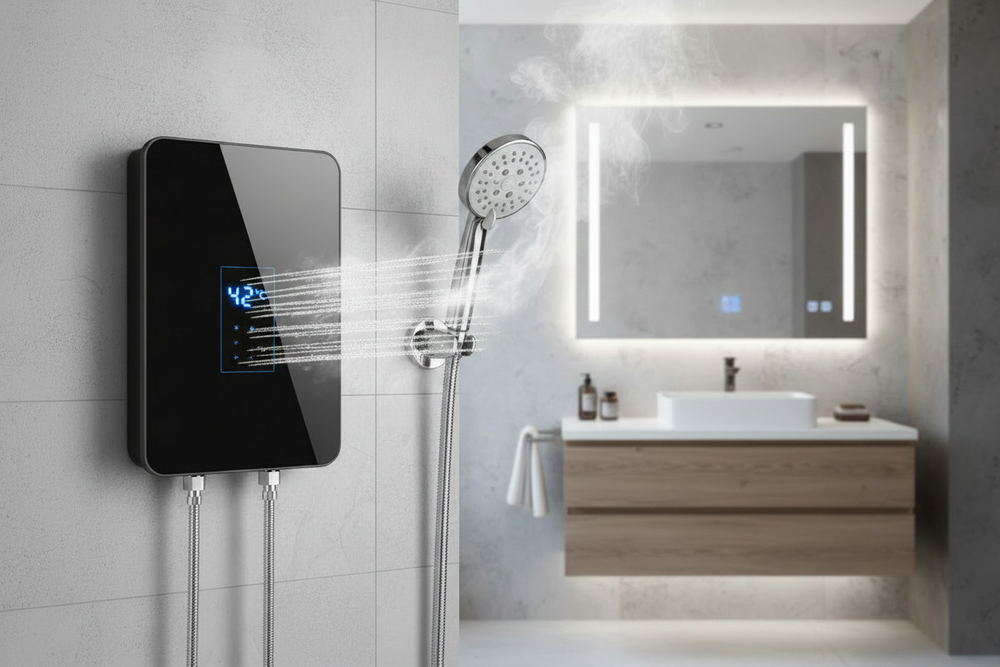 Instant electric water heaters
