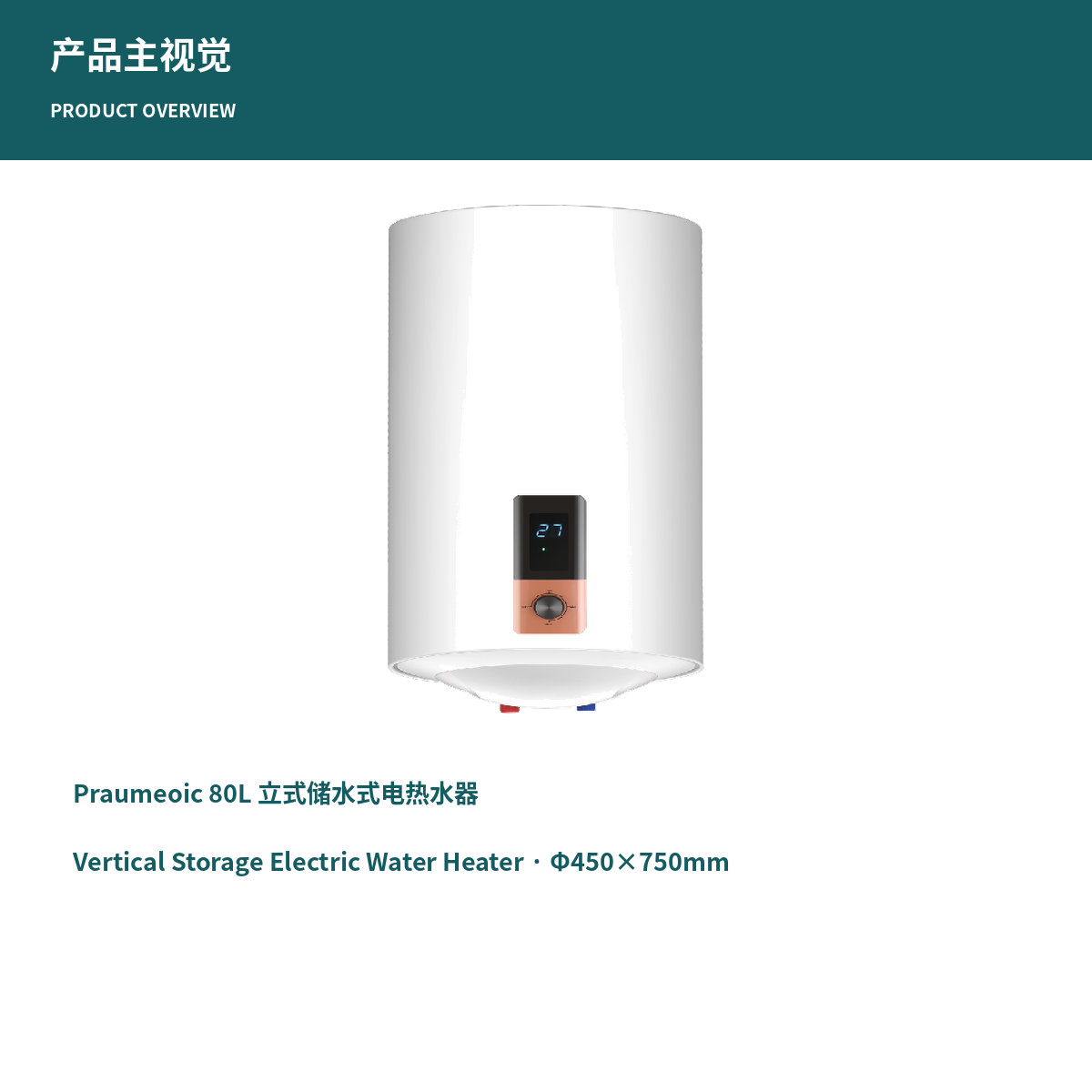 100L 2000W Electric Storage Water Heater