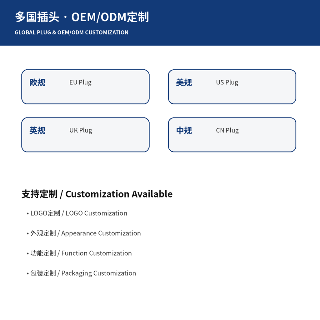 OEM ODM customization and global plug options for electric water heaters